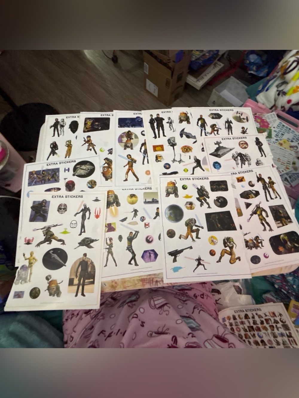 Star Wars Rebels Character Stickers